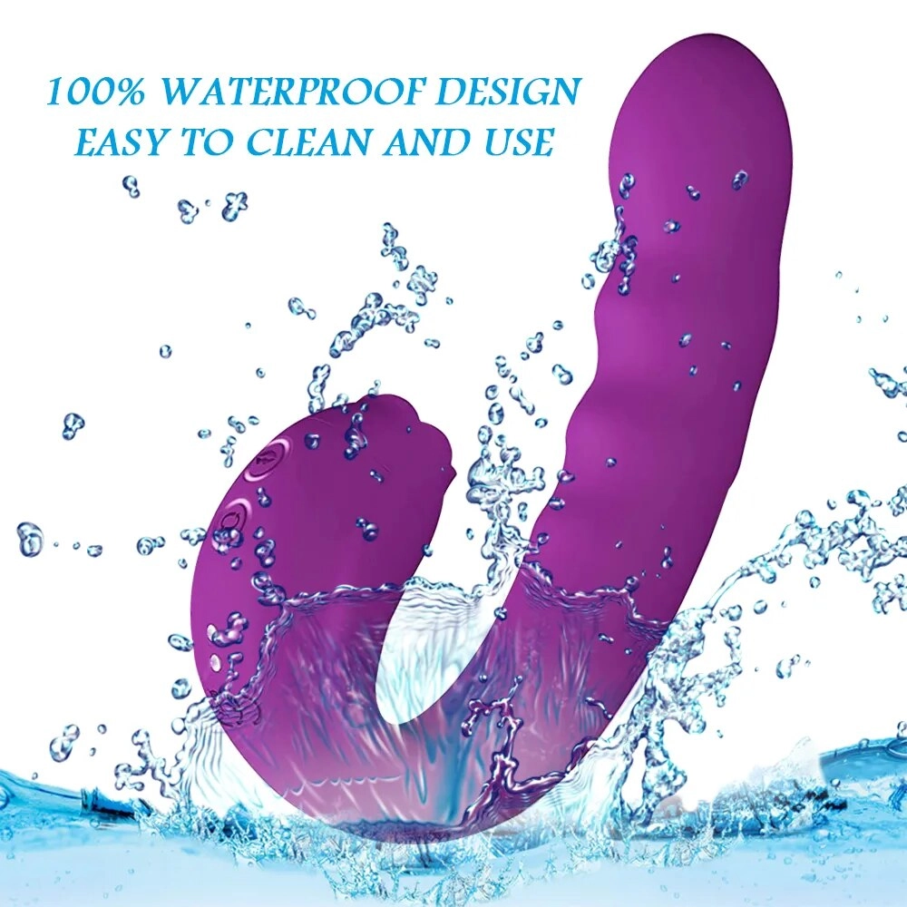 Lilian G Spot Vibrator 3 in 1 Tongue Licking Vibrator