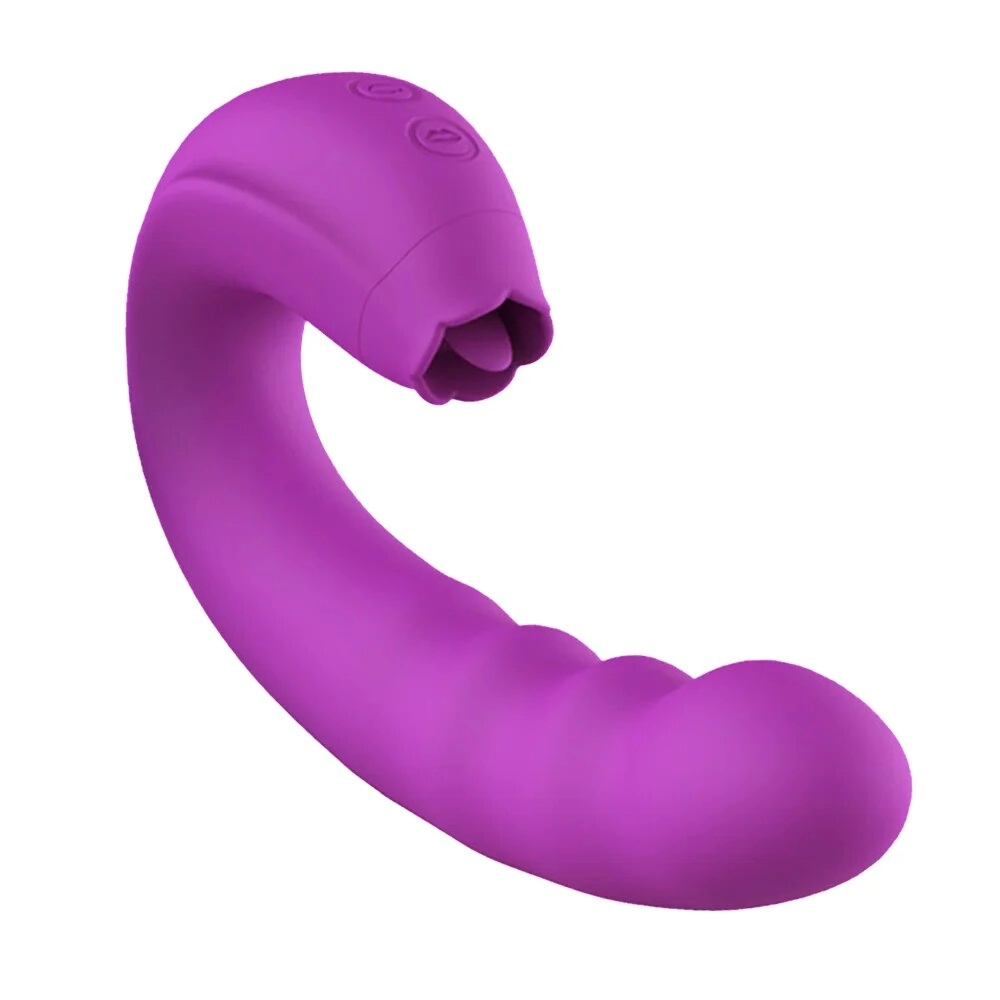 Lilian G Spot Vibrator 3 in 1 Tongue Licking Vibrator