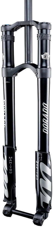 Manitou Dorado Expert Suspension Fork - 29", 203 mm, 20 x 110 mm, 57 mm Offset, Black, Straight Steerer