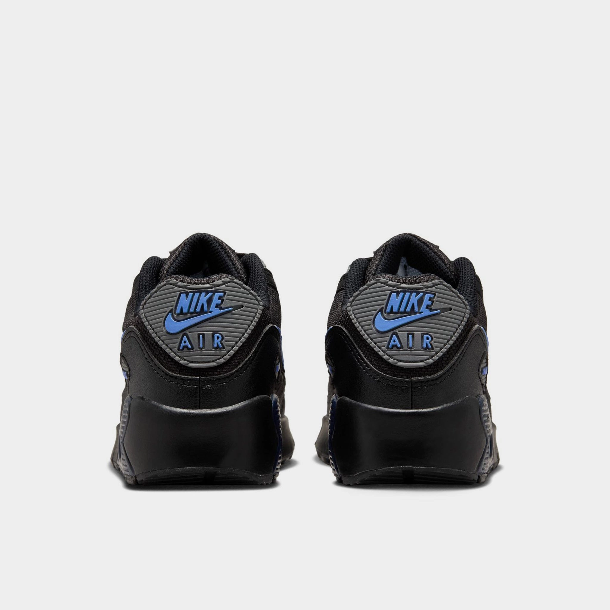 Nike Air Max 90 GS Black / Midnight Navy - Smoke Grey