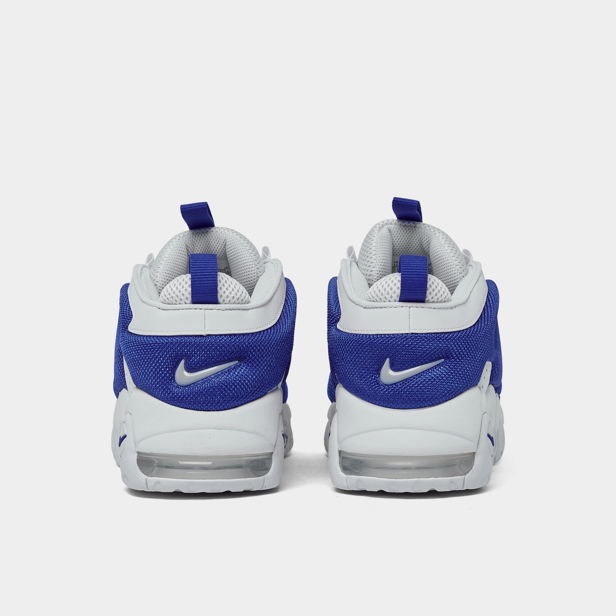 Nike Air More Uptempo Low White / Hyper Royal - Psychic Blue