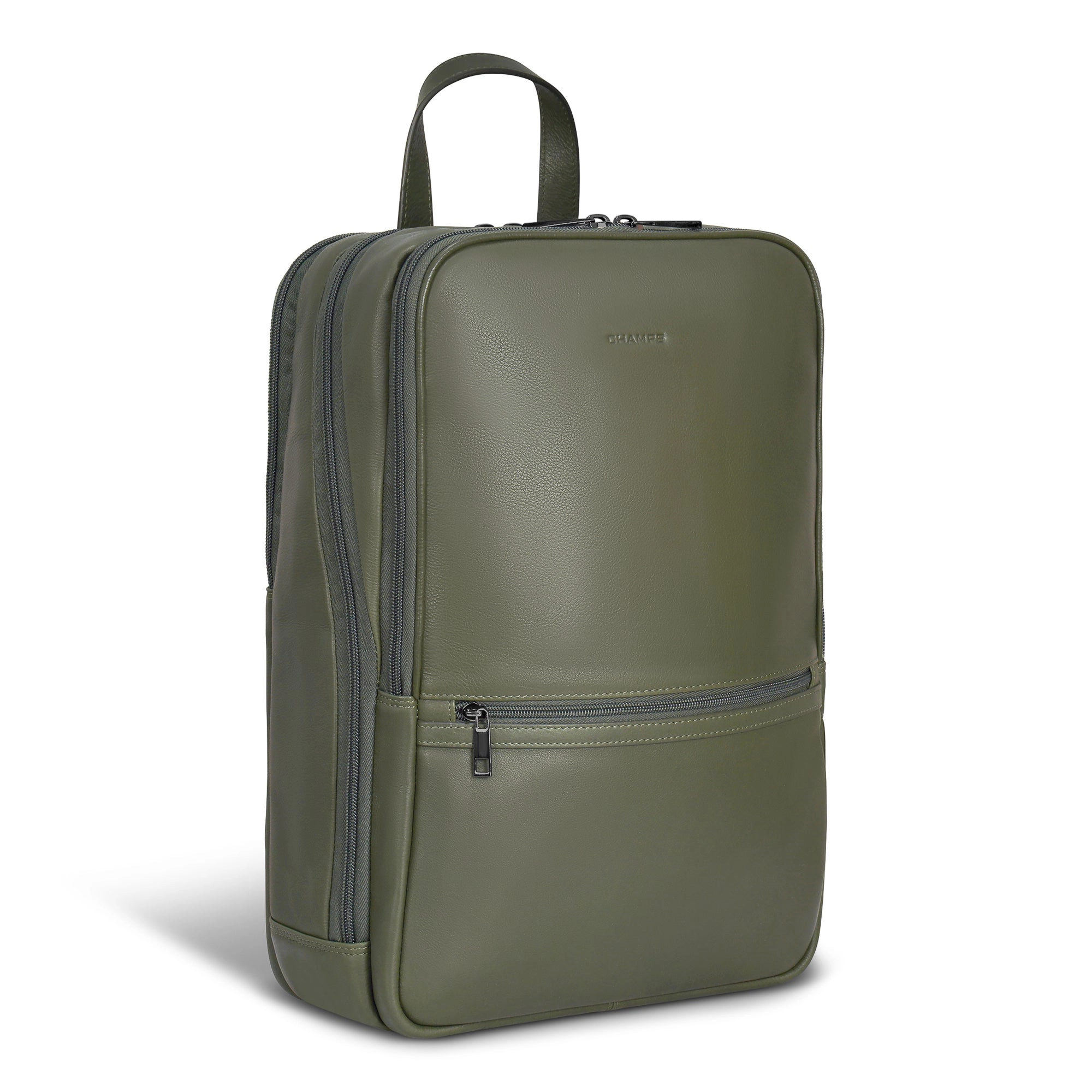 Onyx / Leather Classic Backpack *Drop Ship*