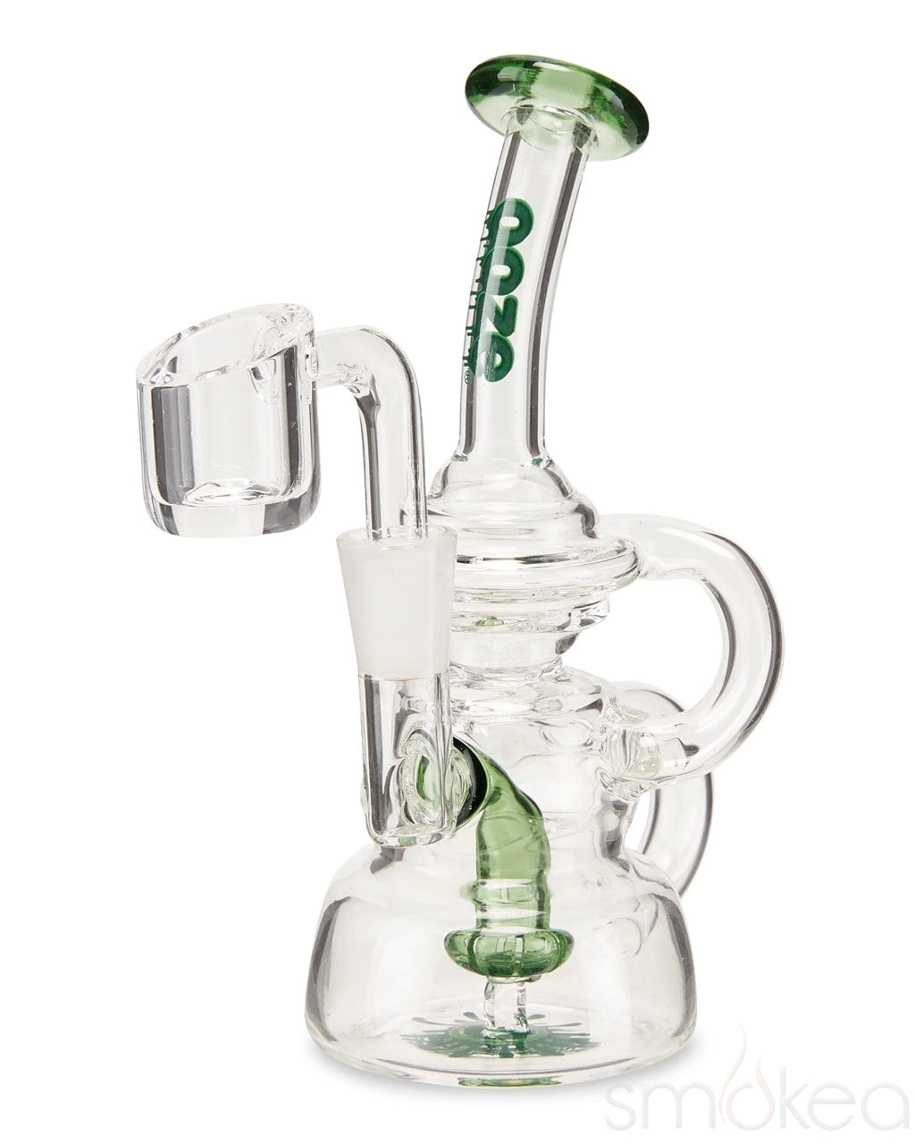 Ooze Flood Mini Recycler Dab Rig