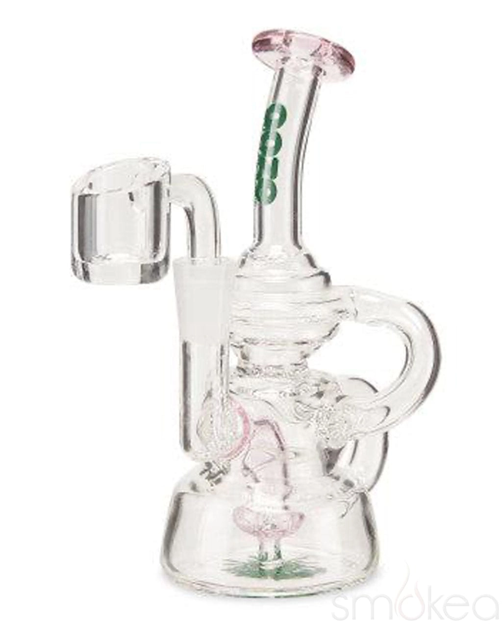 Ooze Flood Mini Recycler Dab Rig