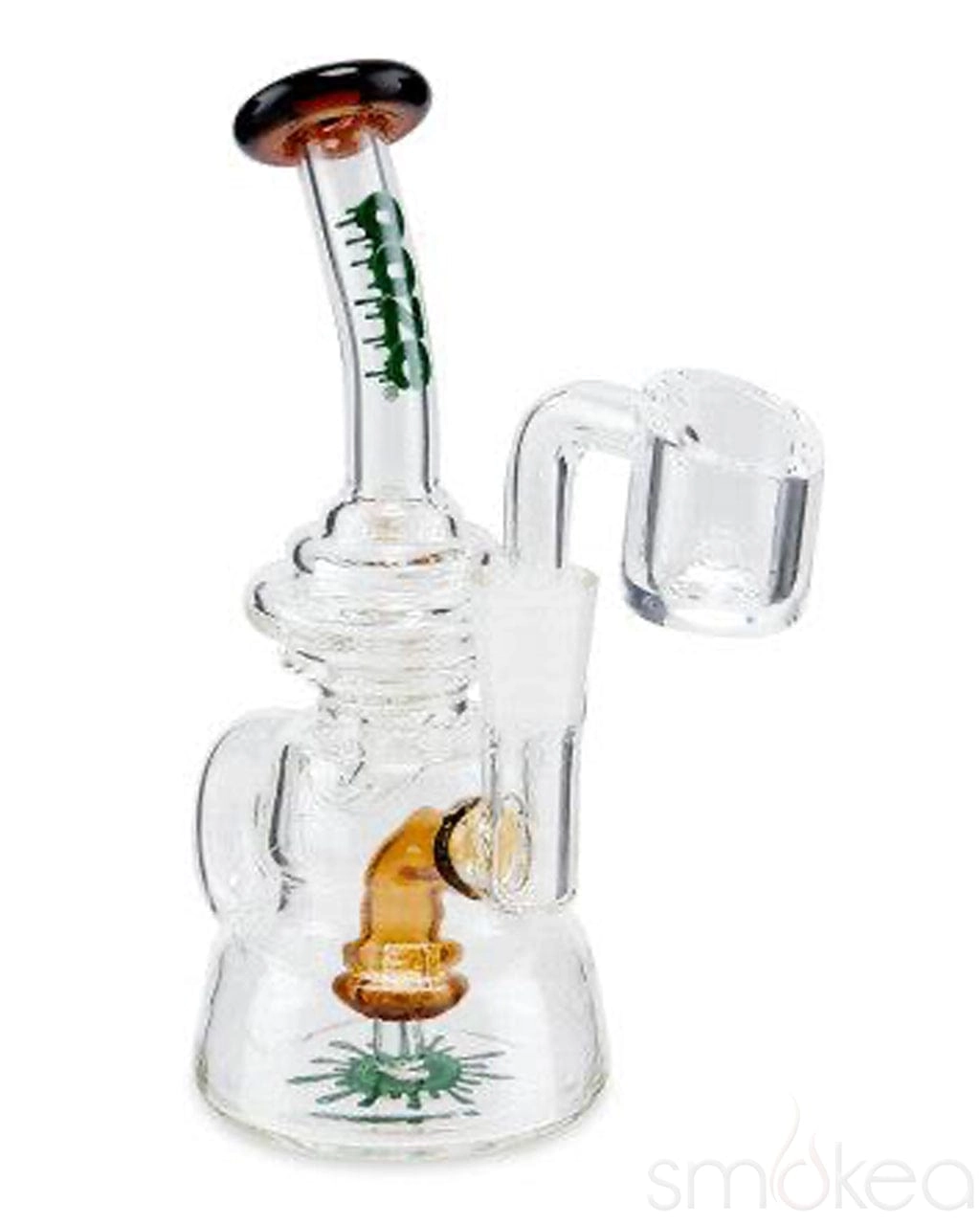 Ooze Flood Mini Recycler Dab Rig
