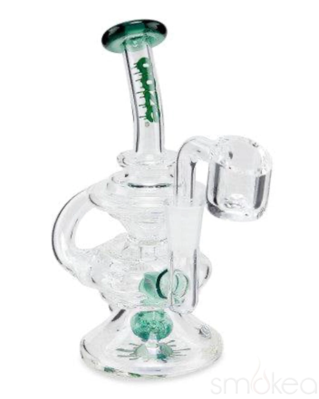 Ooze Rip Tide Mini Recycler Dab Rig