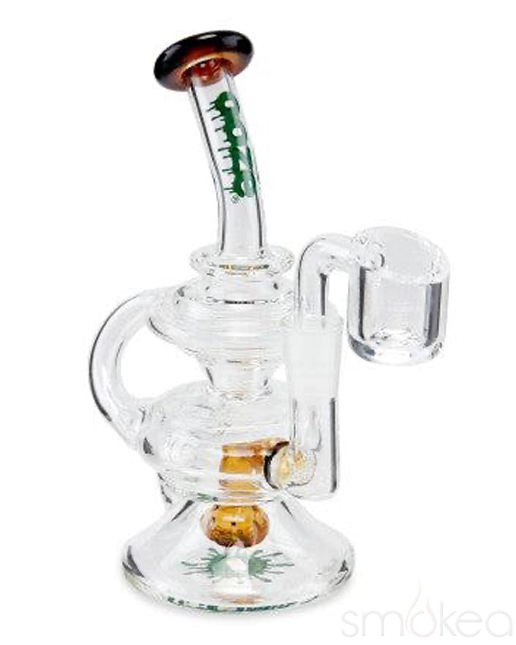 Ooze Rip Tide Mini Recycler Dab Rig