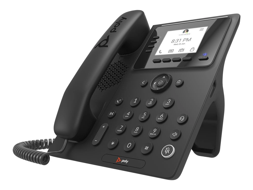 Poly CCX 350 for Microsoft Teams - VoIP phone - black 848Z7AA#ABA