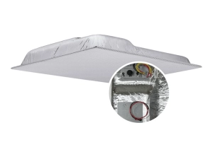 Quam UL24/8 - IP speaker - for PA system - 20 Watt - powder coated white