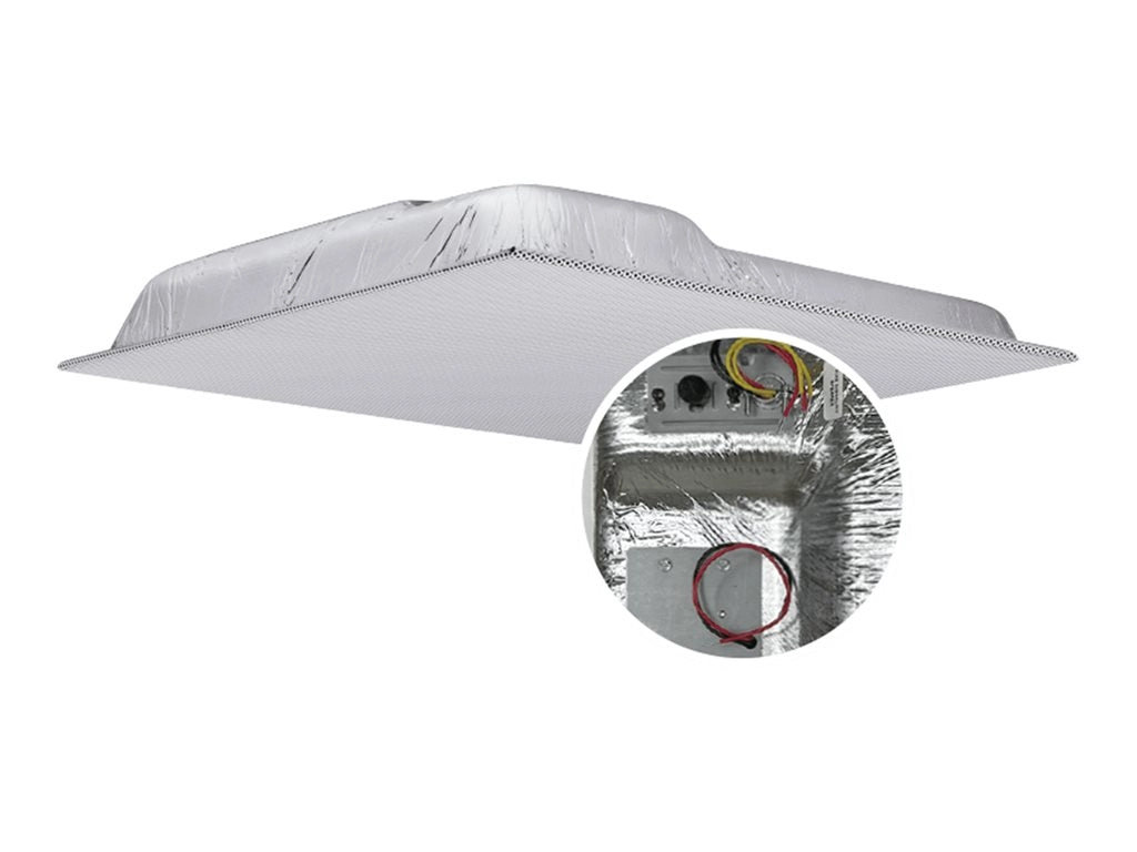 Quam UL24/8 - IP speaker - for PA system - 20 Watt - powder coated white