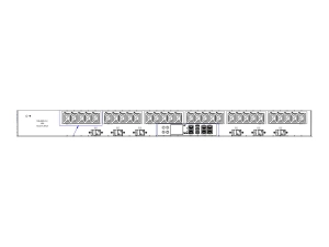 Raritan PX3-5252I3V-N3V2 - Power distribution unit (rack-mountable) - AC 208 V - 17300 VA - 3-phase delta - Ethernet 10/100,