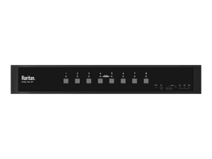 Raritan Secure Switch RSS4-108-DUAL-DP - KVM / audio switch - 8-port, dual head, NIAP PP4.0 certificated, CAC support - 8 x KVM