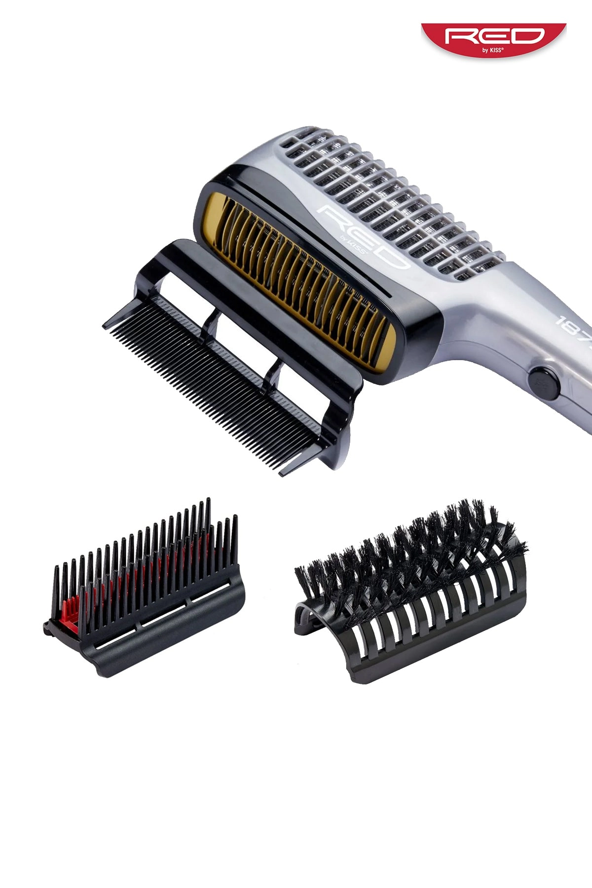 RED BY KISS 1875 CERAMIC IONIC STYLER BD02U