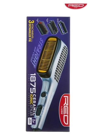 RED BY KISS 1875 CERAMIC IONIC STYLER BD02U