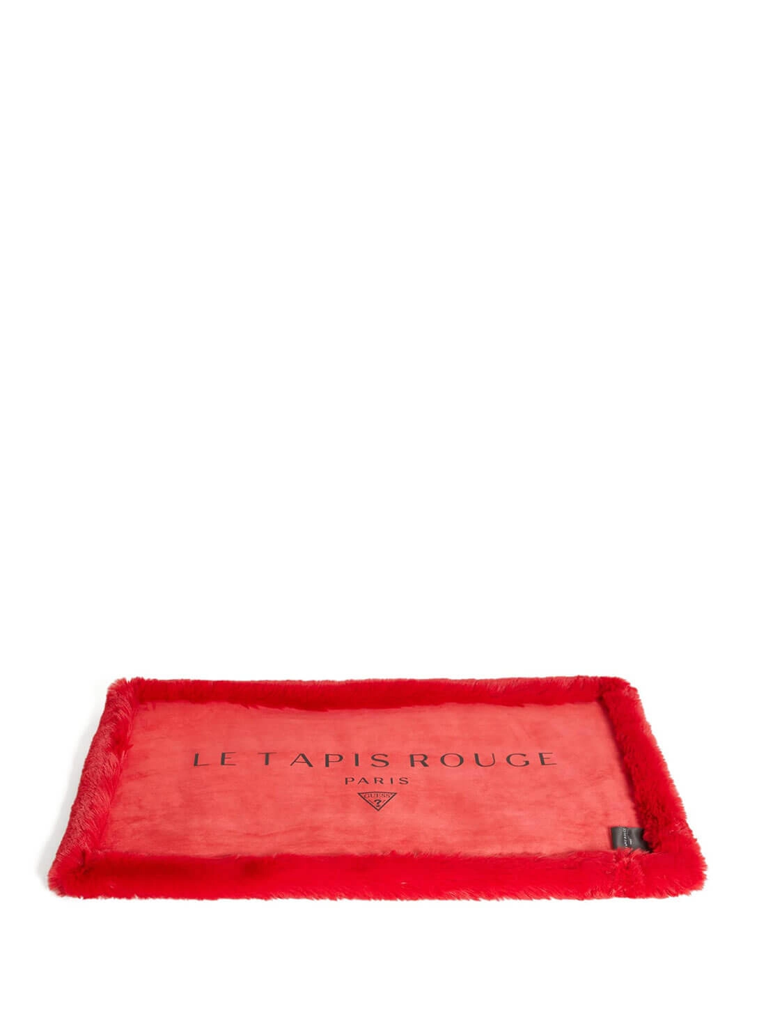 Red Faux-Fur Luxury Pet Rug