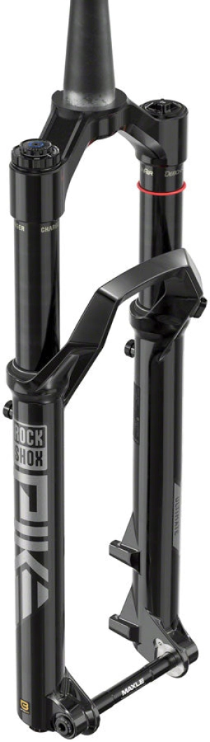 RockShox Pike Ultimate Charger 3.1 RC2 Suspension Fork - 29", 130 mm, 15 x 110 mm, 44 mm Offset, Gloss Black, C2
