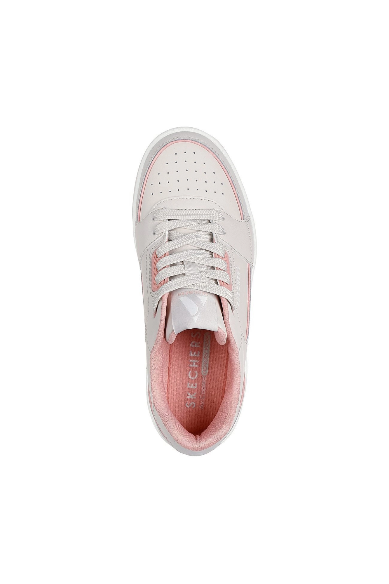 Skechers Uno Court Courted Style Sneaker Natural Coral