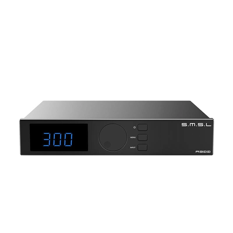 SMSL A300 Power Amplifier BTL Mode Bluetooth5.0 Remote Control Digital Amplifier