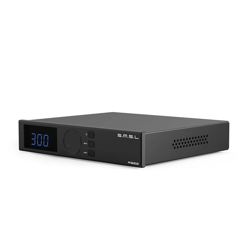 SMSL A300 Power Amplifier BTL Mode Bluetooth5.0 Remote Control Digital Amplifier