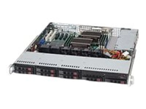 Supermicro SC113M TQ-600CB - Rack-mountable 1U - ATX - SATA/SAS - hot-swap 600 Watt - black - for P/N: MBD-X9DBL-3F-B, MBD-X9DBL-3F-O CSE-113MTQ-600CB