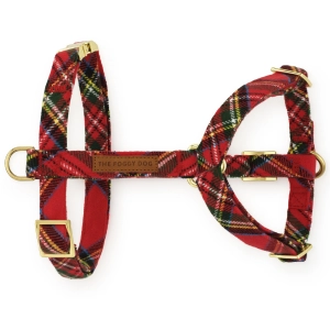 The Foggy Dog Harness - Tartain Plaid Flannel