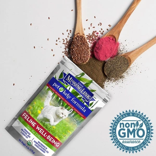 The Missing Link Pet Kelp Feline Well-Being Supplement for Cats