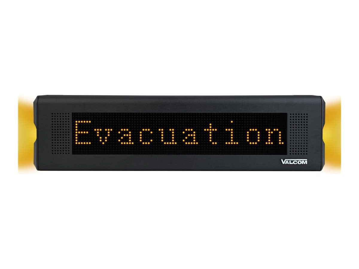 Valcom VL520BK-F-FC - IP speaker - for PA system - PoE-Plus - black