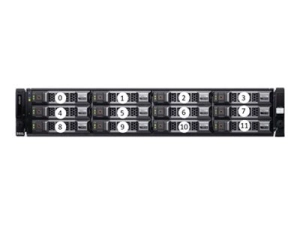 Veritas D Series 2U12 - Hard drive array - 72 TB - 12 bays (SAS-3) - HDD 8 TB x 12 - SAS 12Gb/s (external) - rack-mountable - 32197-M0034