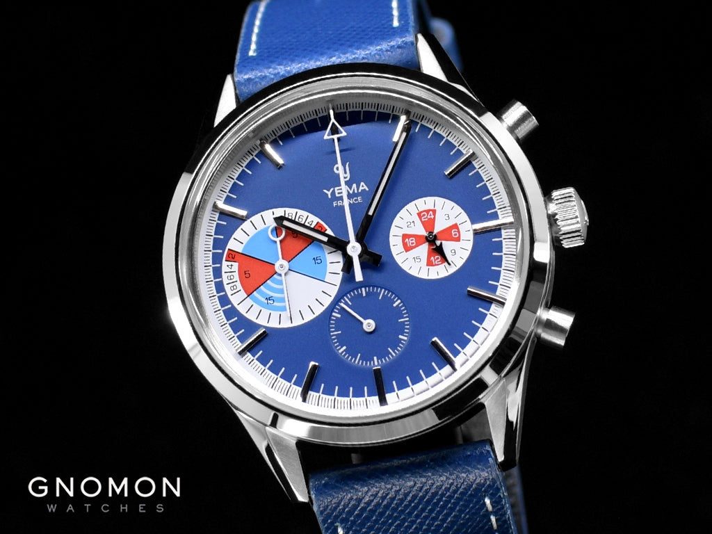 Yachtingraf Croisière Meca-Quartz Blue - Leather
