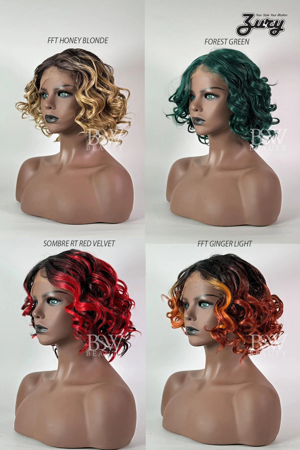 ZURY SIS HD LACE FRONT HONEY WIG - VIVIA